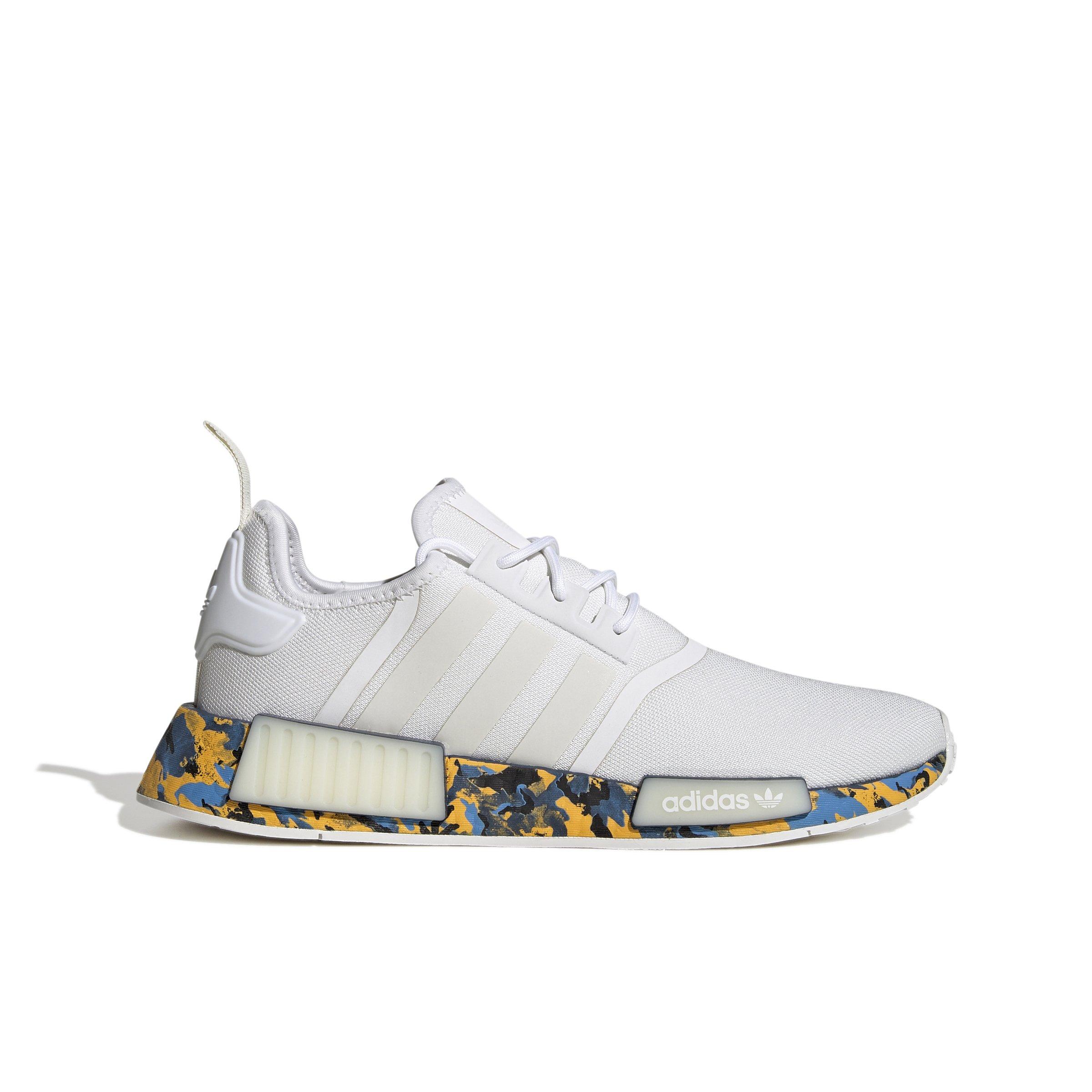 Adidas originals nmd r1  boys' grade hotsell school white